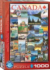 EuroGraphics Puzzle Plakati iz Kanade 1000 kosov