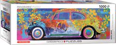 EuroGraphics Panoramska sestavljanka Barvita Volkswagen Beetle 1000 kosov