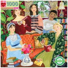 eeBoo Kvadratna sestavljanka Jane Austen Reading Club 1000 kosov