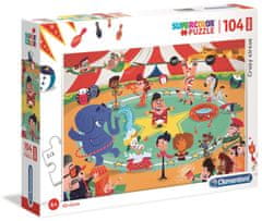 Clementoni Puzzle Maxi Crazy Circus / 104 kosov