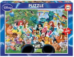 Educa Puzzle Neverjetni svet Disneyja II 1000 kosov