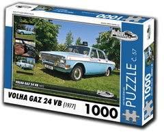 RETRO-AUTA Puzzle št. 57 Volga Gaz 24 UK (1977) 1000 kosov