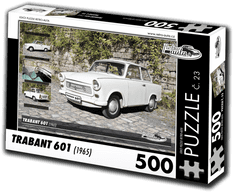 RETRO-AUTA Puzzle št. 23 Trabant 601 (1965) 500 kosov