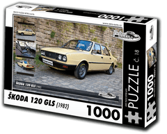 RETRO-AUTA Puzzle št. 18 Škoda 120 GLS (1982) 1000 kosov