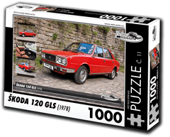 RETRO-AUTA Puzzle št. 11 Škoda 120 GLS (1978) 1000 kosov