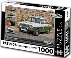 RETRO-AUTA Puzzle št. 73 VAZ 21011 Volkspolizei (1975) 1000 kosov