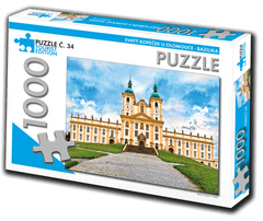 Turistična izdaja Puzzle Sveti grič pri Olomoucu - bazilika 1000 kosov (št. 34)