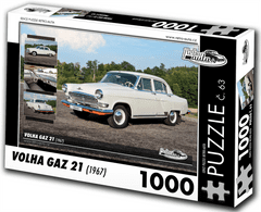 RETRO-AUTA Puzzle št. 63 Volha GAZ 21 (1967) 1000 kosov