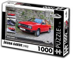 RETRO-AUTA Puzzle št. 16 Škoda Garde (1983) 1000 kosov