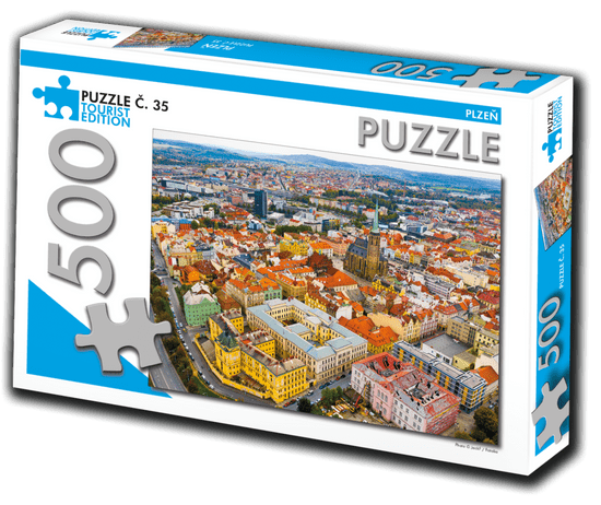 TOURIST EDITION Puzzle Pilsen 500 kosov (št. 35)