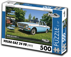 RETRO-AUTA Puzzle št. 57 Volga Gaz 24 UK (1977) 500 kosov