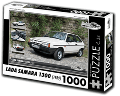 RETRO-AUTA Puzzle št. 54 Lada Samara 1300 (1989) 1000 kosov