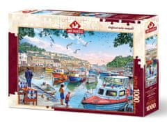 Art puzzle Sestavljanka Mali ribiči 1000 kosov