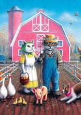 Art puzzle Sestavljanka Cat Farmers 260 kosov