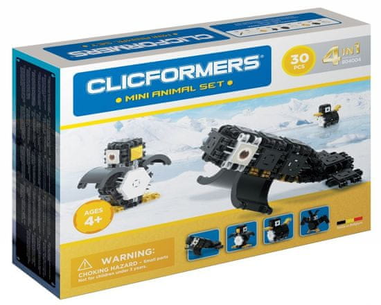 CLICFORMERS Mini: Živali 30 kosov