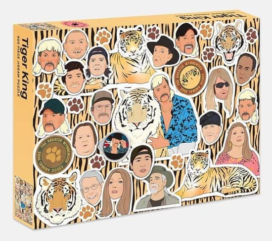 Smith Street Books SMITH STREET Tiger Lord Puzzle 500 kosov