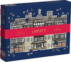 Galison Reverzibilna sestavljanka 2v1 Liberty London Tudor Building 750 kosov