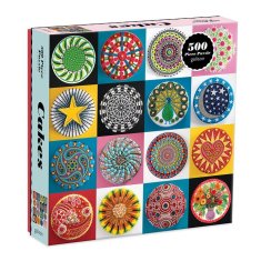 Galison Puzzle Cakes 500 kosov