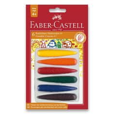 Faber-Castell Plastične barvice 6 barv