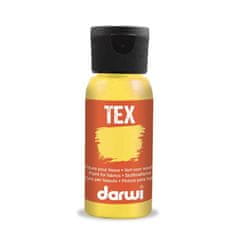 Darwi TEX barva za tekstil - Temno rumena 50 ml