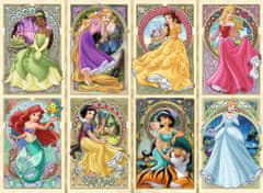 Ravensburger Disney Art Nouveau Princesses Puzzle 1000 kosov