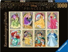 Ravensburger Disney Art Nouveau Princesses Puzzle 1000 kosov