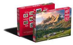 Cherry Pazzi Puzzle Gorska pokrajina v Dolomitih 1000 kosov