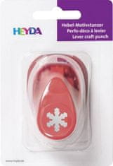 HEYDA dekorativni luknjač velikost S - ledeni kristal 1,7 cm