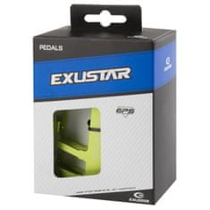 Exustar BMX pedala FLAT standardni navoj 9/16" zelena