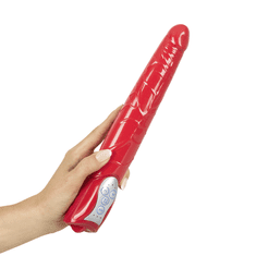 You2Toys Vibrator Roter z debelimi žilami Naslednji "Red Push"