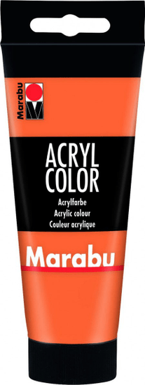 Marabu Acryl Color akrilna barva - oranžna 100 ml