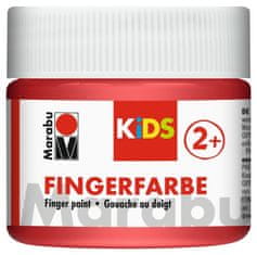 Marabu Finger Paint 100 ml - rdeča