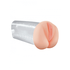 Pipedream Realistična vagina in rit Extreme Deluxe See-Thru Stroker