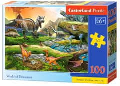 Castorland Puzzle Svet dinozavrov 100 kosov