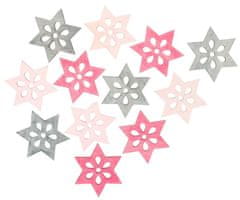 Lesene zvezdice 4 cm (12 kosov)