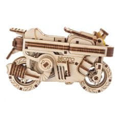 UGEARS 3D lesena mehanska sestavljanka zložljivi skuter