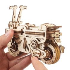 UGEARS 3D lesena mehanska sestavljanka zložljivi skuter