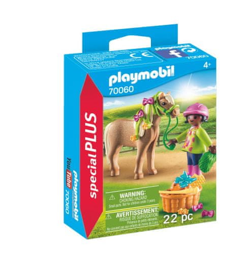 Playmobil Dekle s ponijem