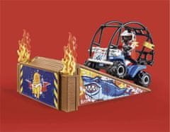 Playmobil PLAYMOBIL Stunt Show 70820 Začetni paket Stunt show s štirikolesnikom in ognjeno rampo