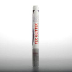 Darwi TEX GLITTER marker za tekstil - Silver 6 ml