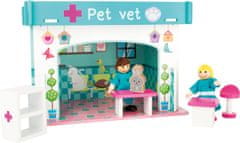 Small foot majhna veterinarska klinika za noge z dodatki