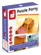 Janod Igra s kartami Party Puzzle