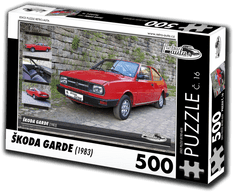 RETRO-AUTA Puzzle št. 16 Škoda Garde (1983) 500 kosov