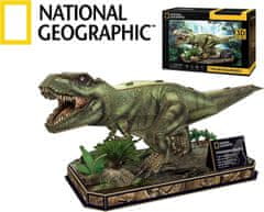 CubicFun 3D sestavljanka National Geographic: Tyrannosaurus Rex 52 kosov