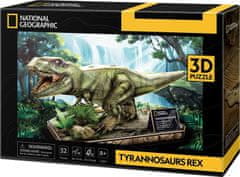 CubicFun 3D sestavljanka National Geographic: Tyrannosaurus Rex 52 kosov