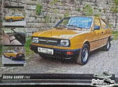 RETRO-AUTA Puzzle št. 20 Škoda Garde (1983) 500 kosov
