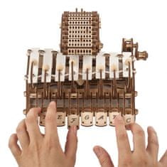 UGEARS 3D lesena mehanska sestavljanka programabilna Celesta