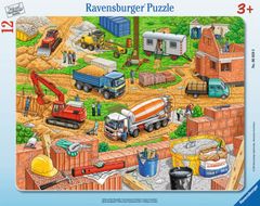 Ravensburger Sestavljanka Delo na gradbišču 12 kosov