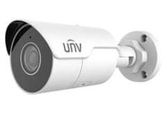 Uniview IP kamera 2688x1520 (4 Mpix), do 30 sličic na sekundo, H.265, 2,8 mm (101,1°), PoE, Mic., IR 50 m, WDR