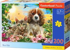 Castorland Najboljši prijatelji Puzzle 200 kosov